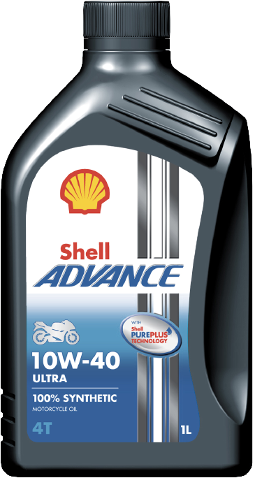 Моторное масло SHELL 10W40 ADVANCE 4T ULTRA, 1л